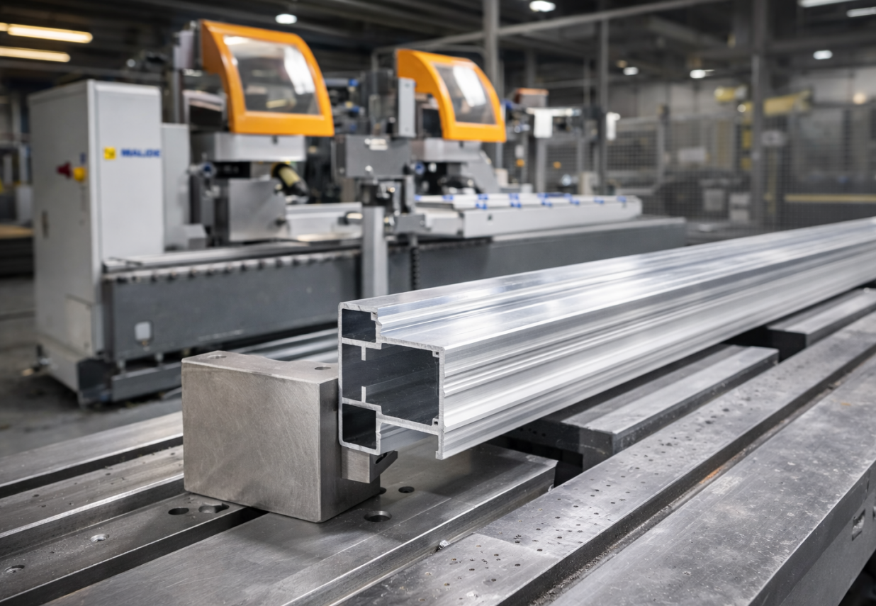 How Aluminum Profile Machining Lines Are Built: From Cutting to CNC