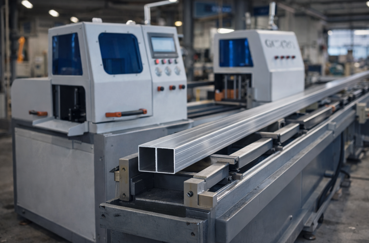 Industrial aluminum profile cutting saw2