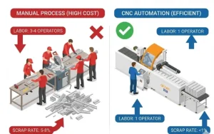 cnc machining vs manual machining2