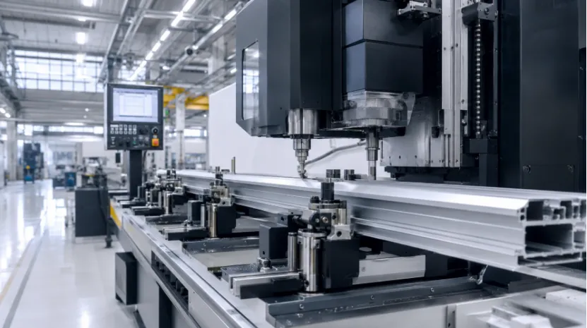 Aluminum Profile CNC Drilling & Milling Machine Guide